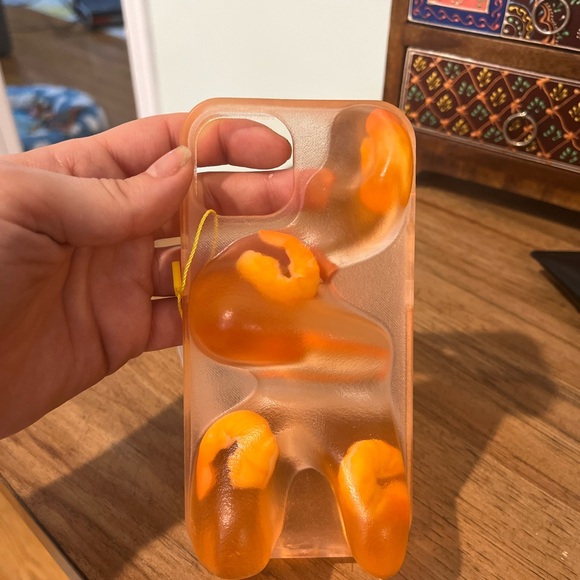 Vibrant Orange Shrimp iPhone 13 Case with Unique Design - Picture 9 of 10